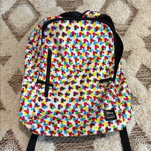 Disney Multicolor Mickey Mouse Kids Backpack